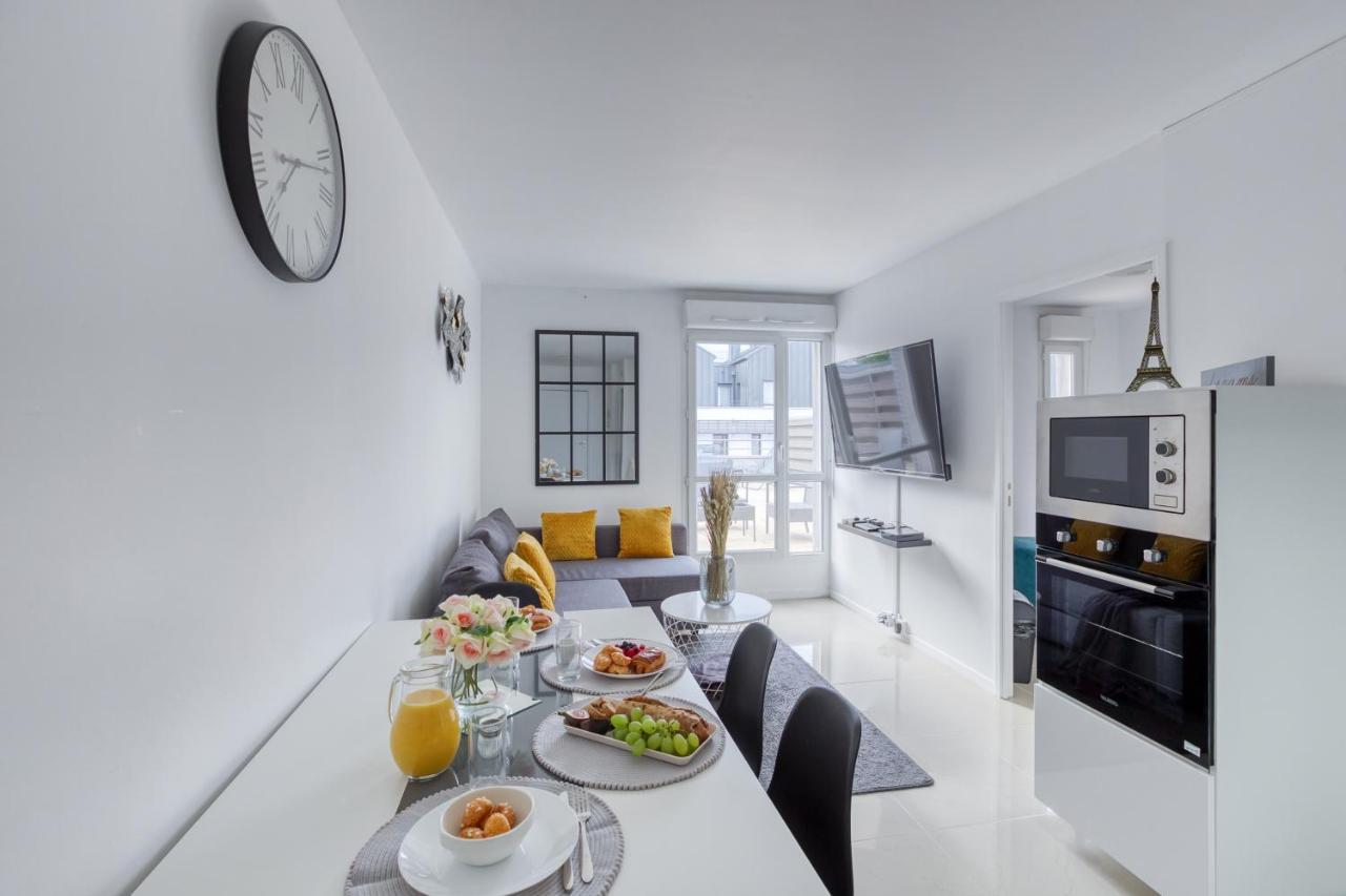 La Terrasse Disney/Gare/Centre A 3Min Parking Free Montevrain Luaran gambar