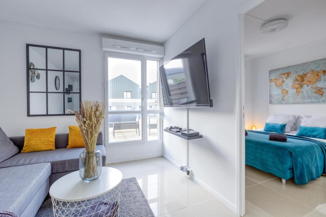La Terrasse Disney/Gare/Centre A 3Min Parking Free Montevrain Luaran gambar