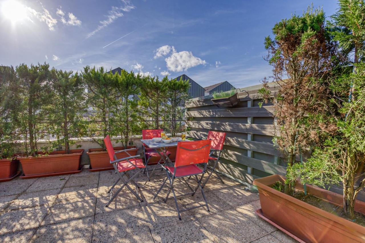 La Terrasse Disney/Gare/Centre A 3Min Parking Free Montevrain Luaran gambar