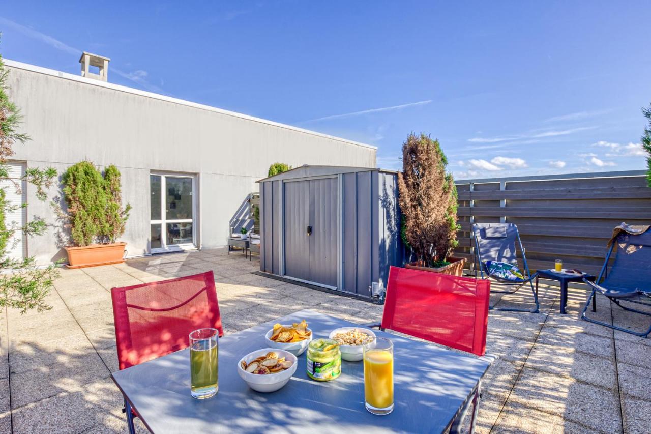 La Terrasse Disney/Gare/Centre A 3Min Parking Free Montevrain Luaran gambar