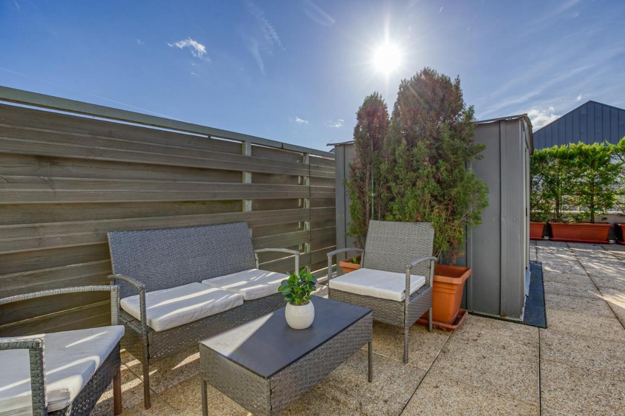 La Terrasse Disney/Gare/Centre A 3Min Parking Free Montevrain Luaran gambar